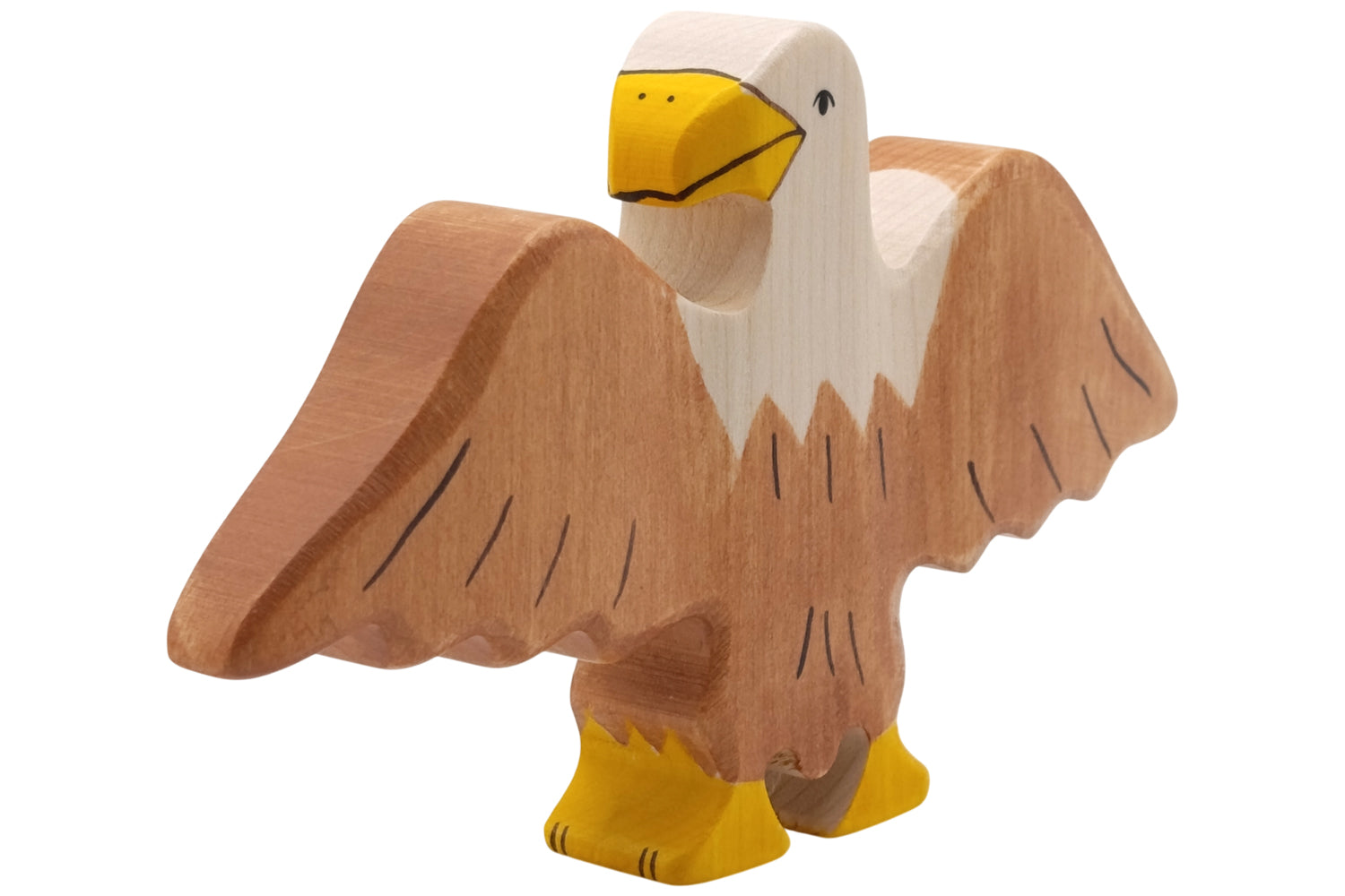 Holztiger Adler