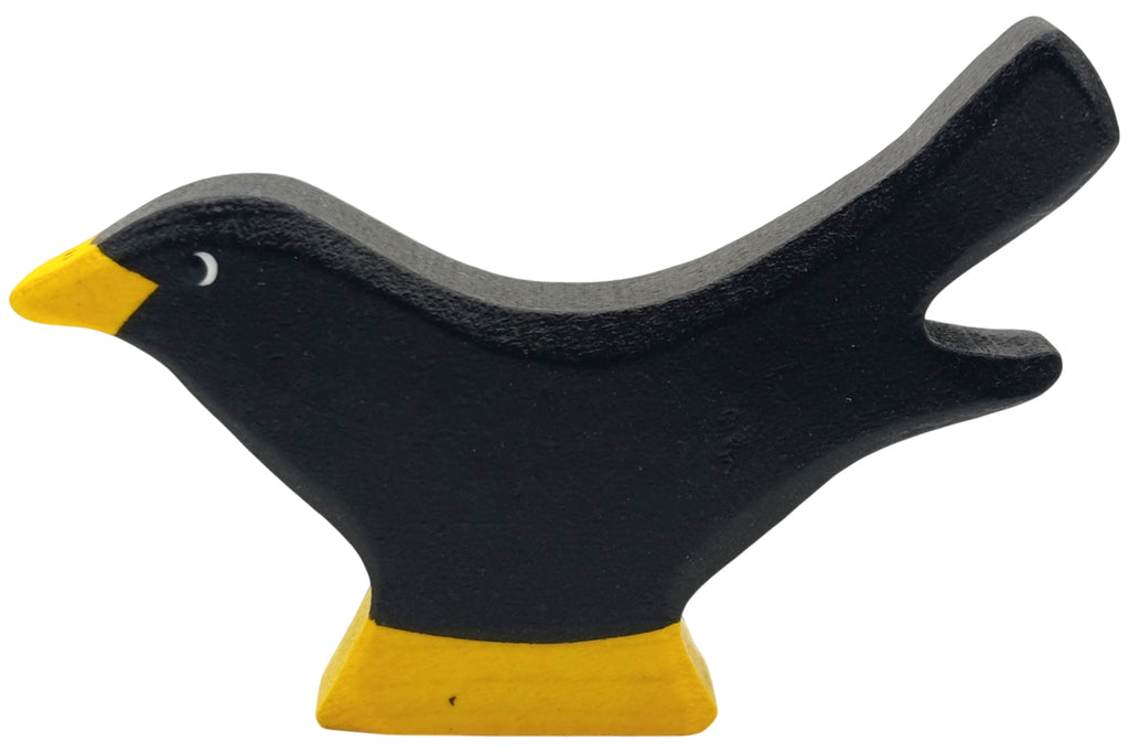 Holztiger Amsel