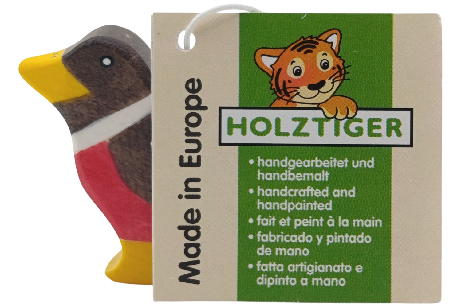 Holztiger Rotkehlchen