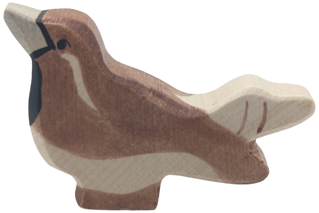 Holztiger Spatz