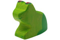 Holztiger Frosch grün