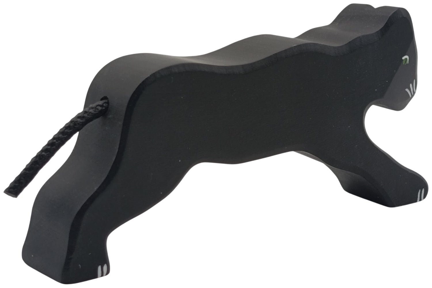 Holztiger Panther schwarz