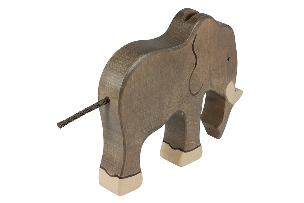 Holztiger Elefant groß