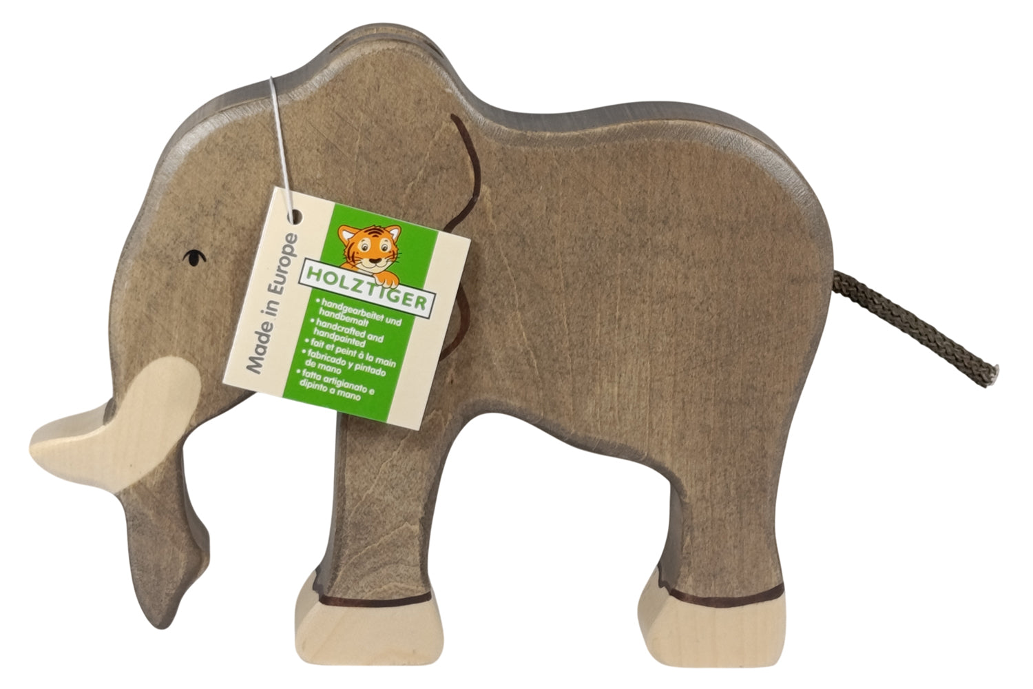 Holztiger Elefant groß