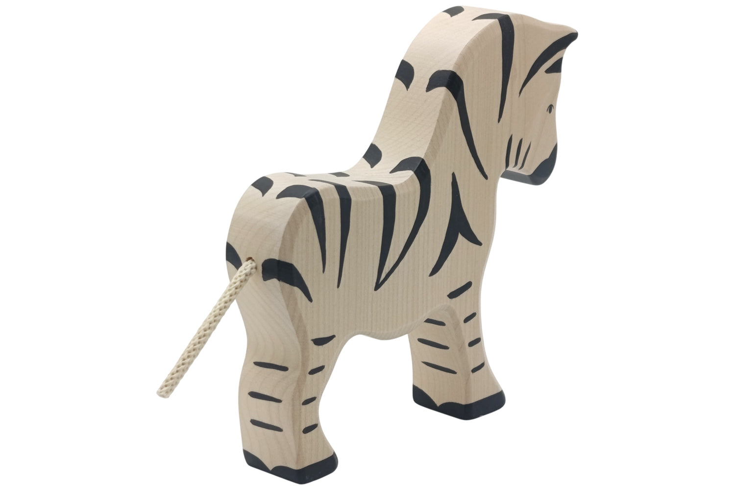 Holztiger Zebra groß
