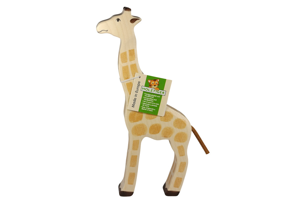 Holztiger Giraffe groß