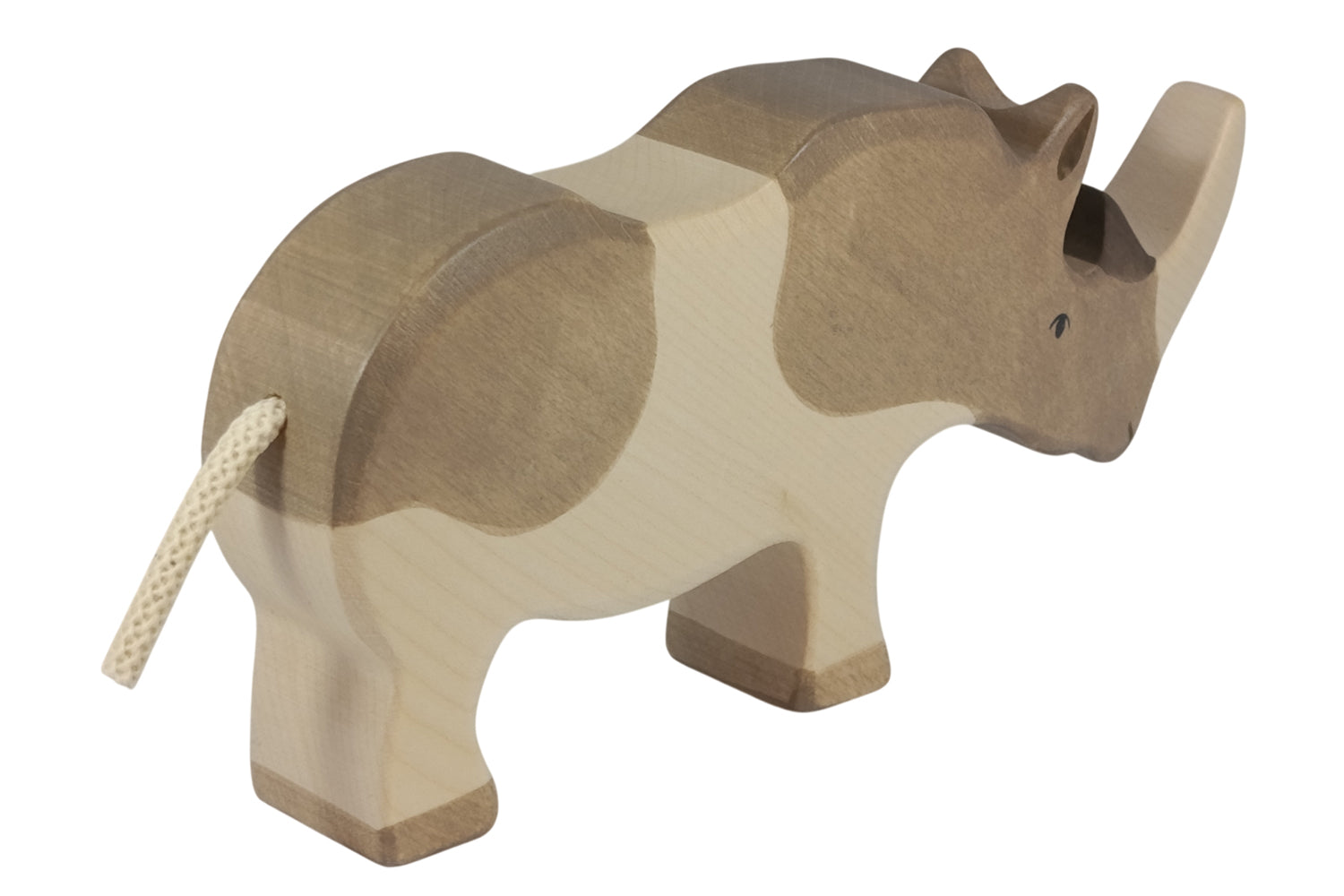 Holztiger Nashorn groß