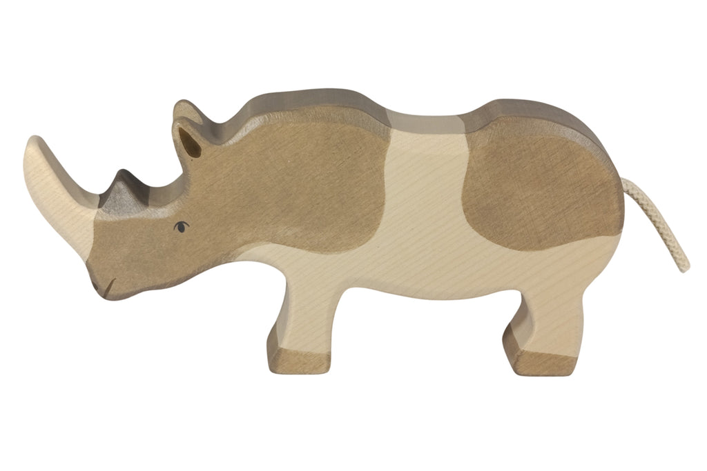 Holztiger Nashorn groß