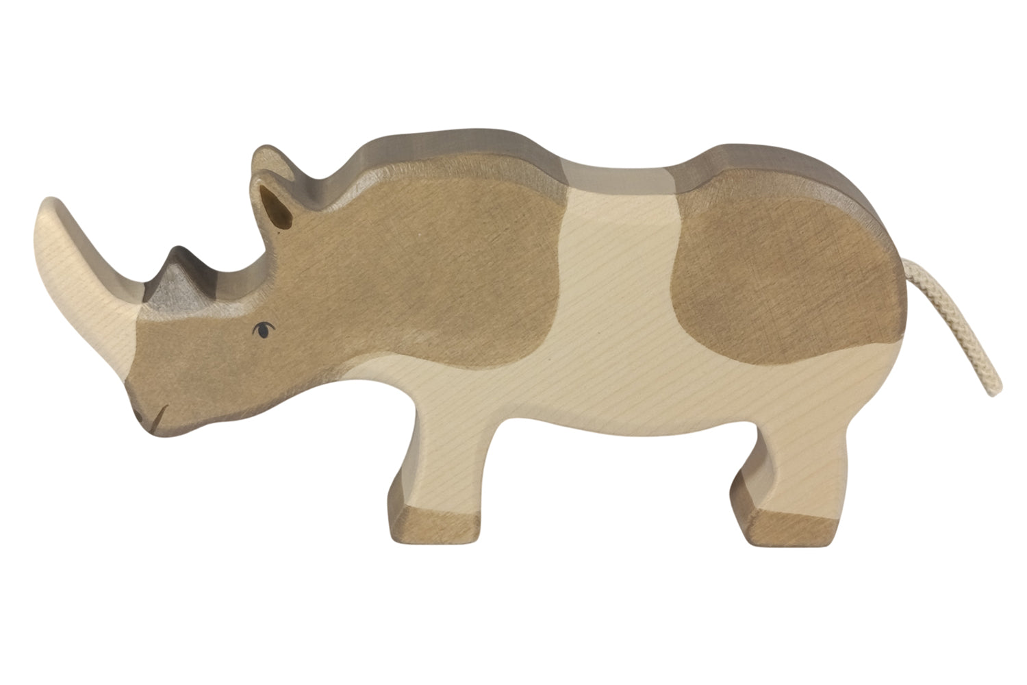 Holztiger Nashorn groß