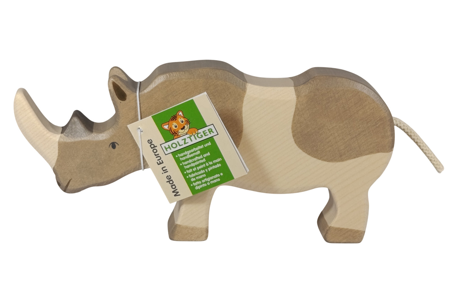 Holztiger Nashorn groß