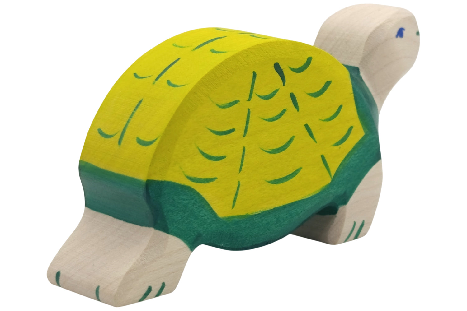 Holztiger Schildkröte grün