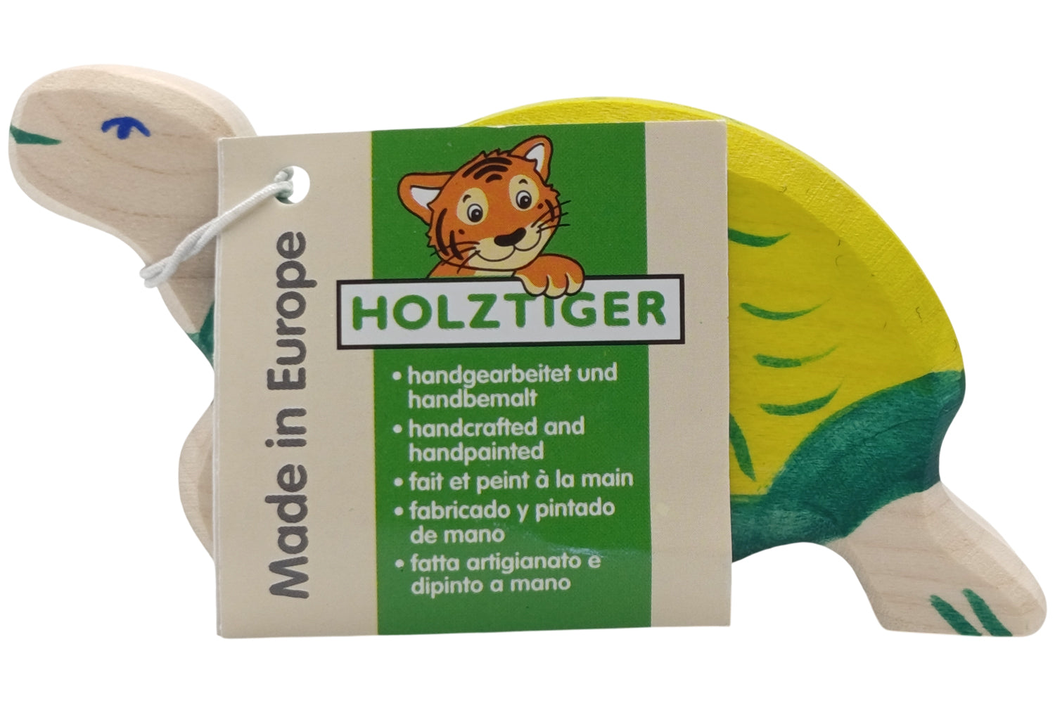 Holztiger Schildkröte grün