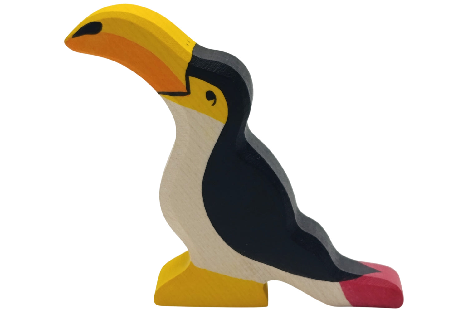 Holztiger Tukan Vogel