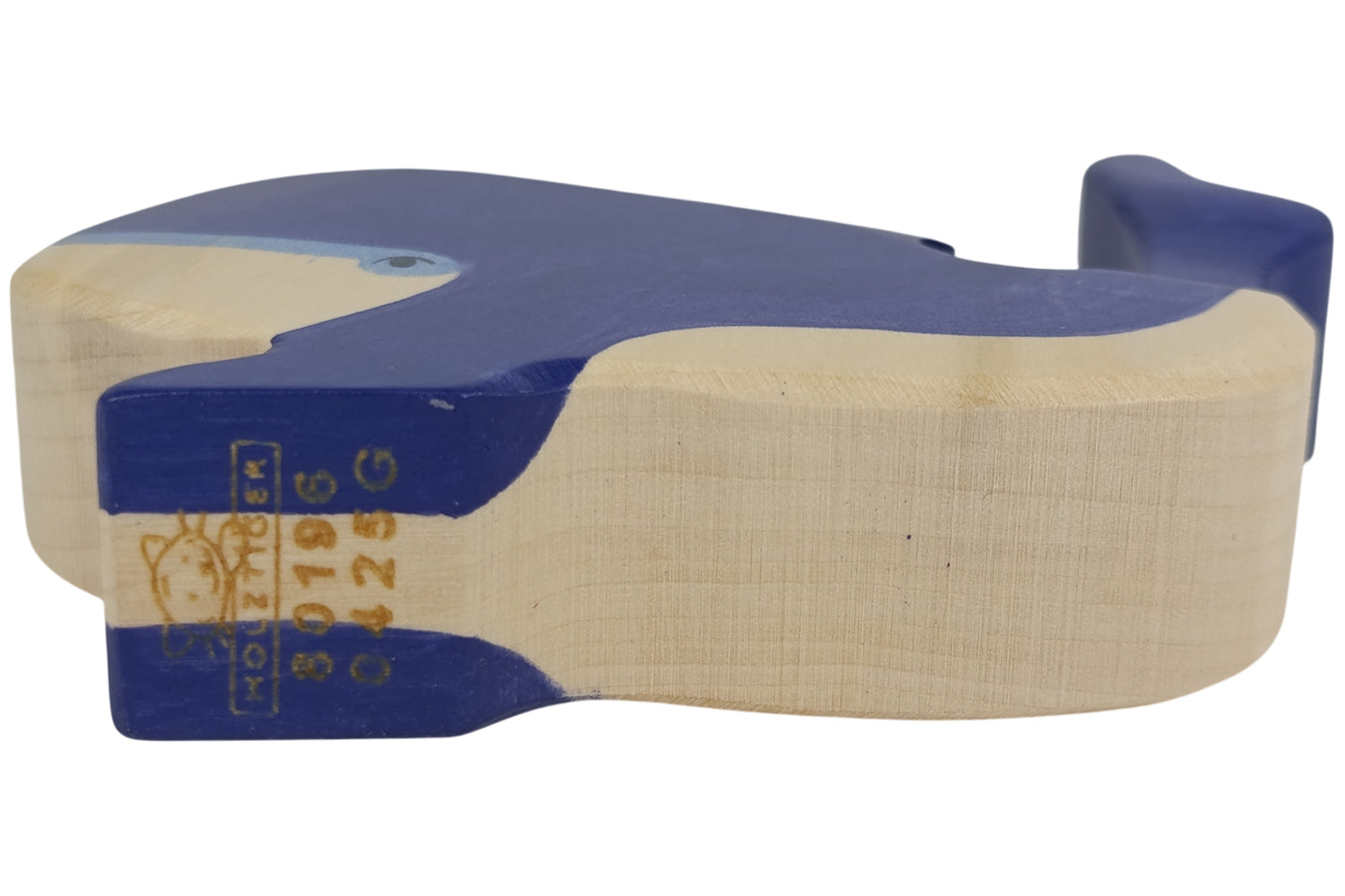 Holztiger Blauwal klein