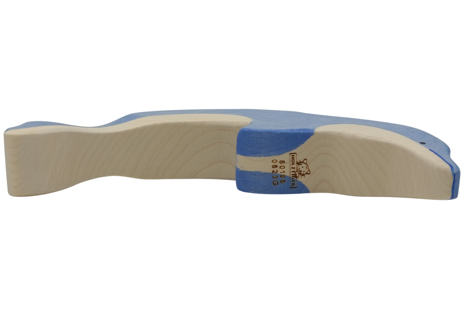 Holztiger Delfin springend