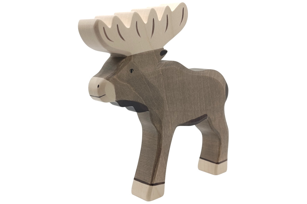 Holztiger Elch