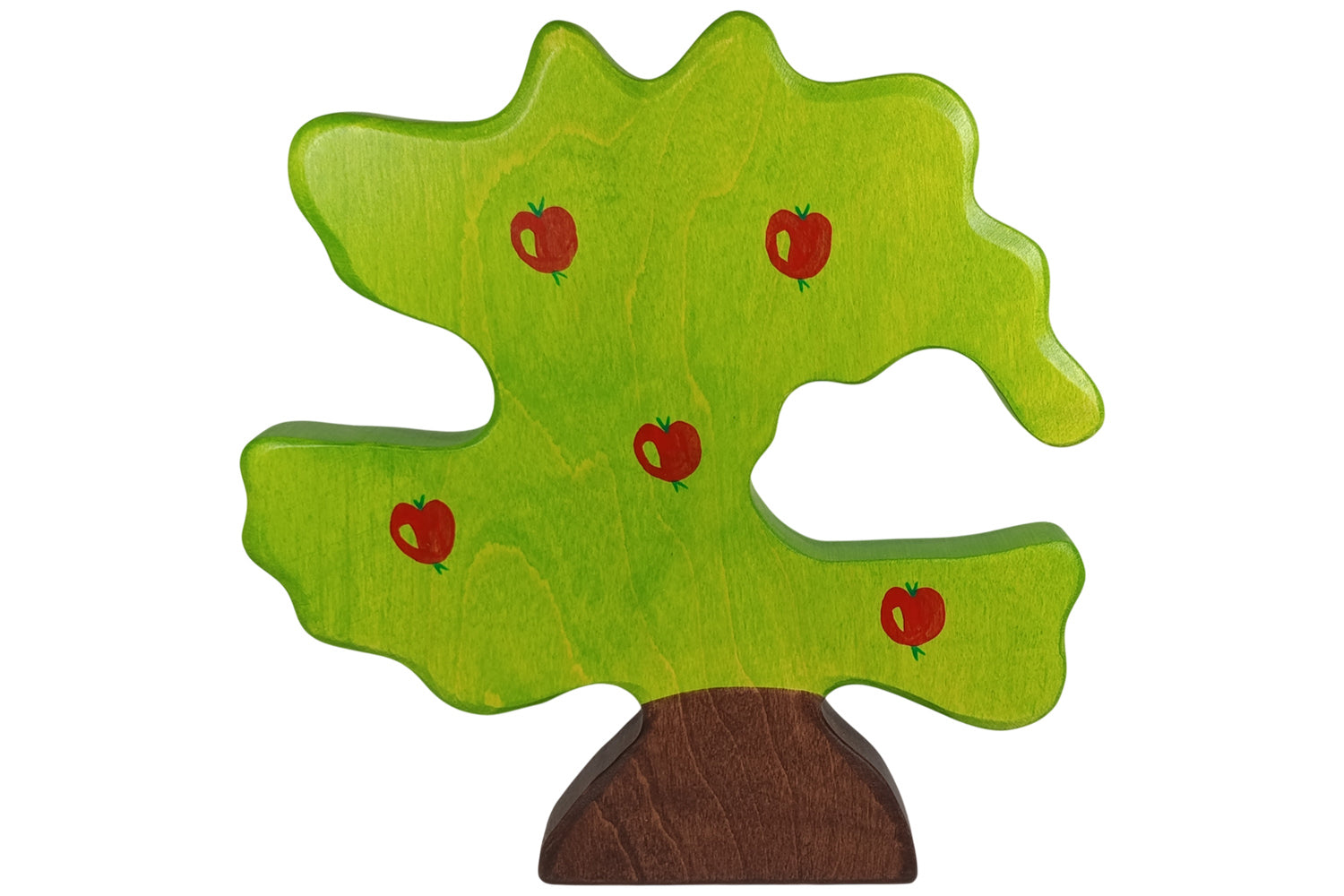 Holztiger Apfelbaum für Vögel
