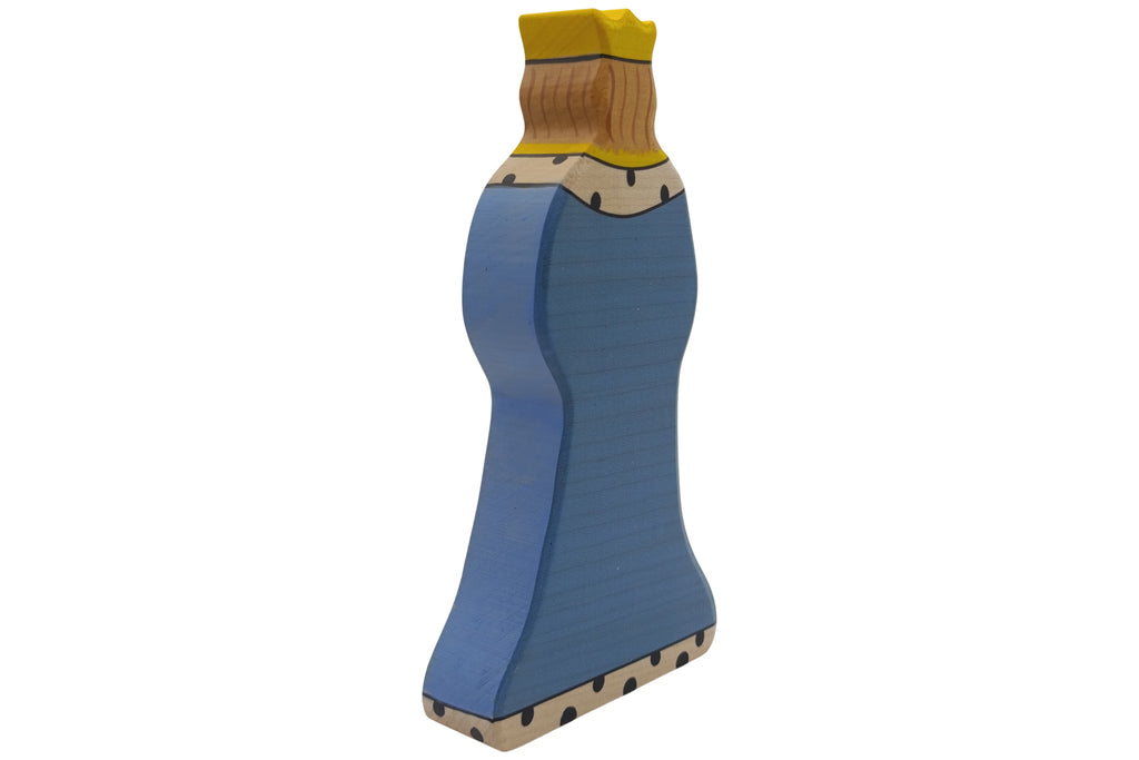Holztiger Figur König