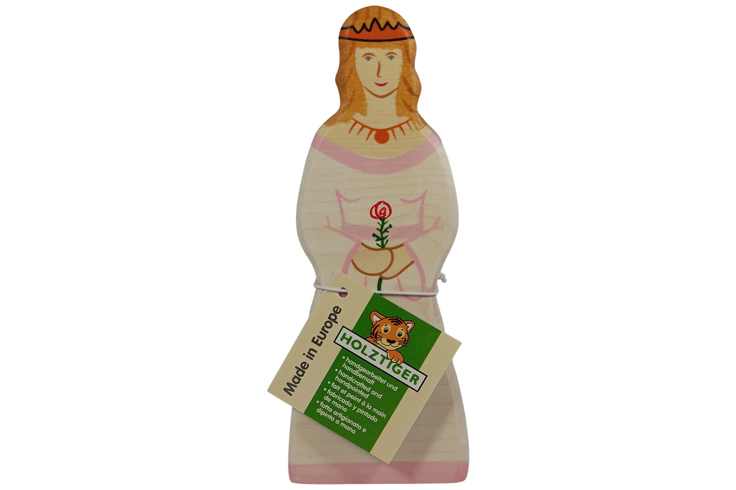 Holztiger Figur Prinzessin