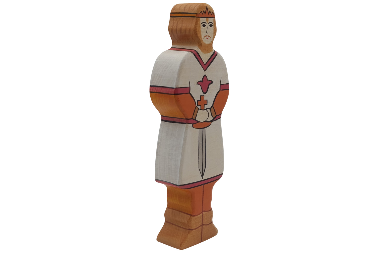 Holztiger Figur Prinz