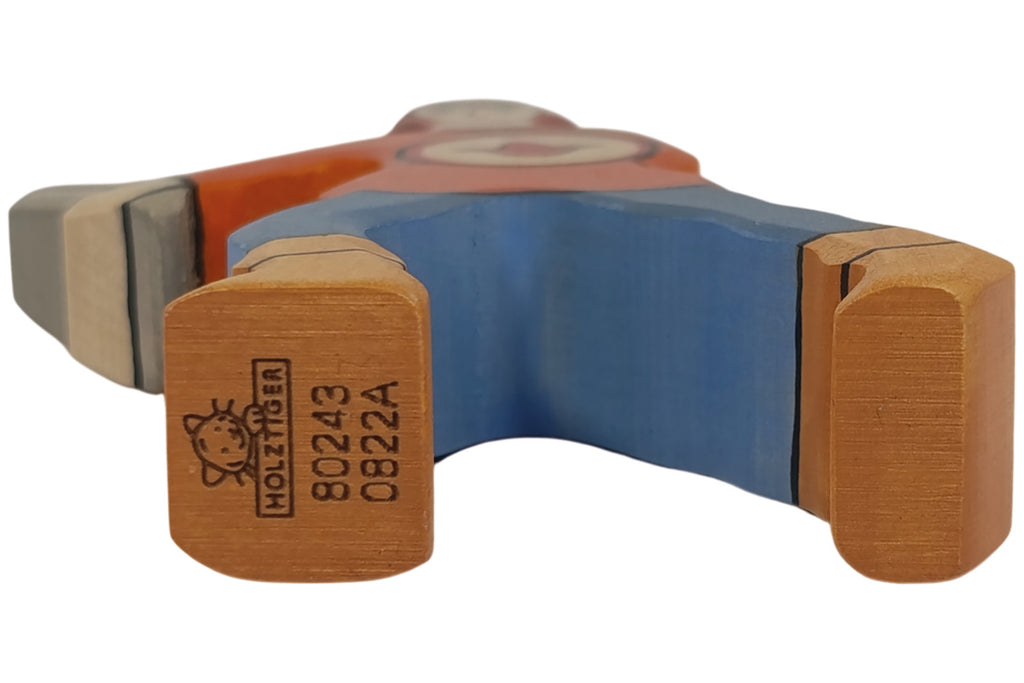Holztiger Figur Junge Ritterknabe