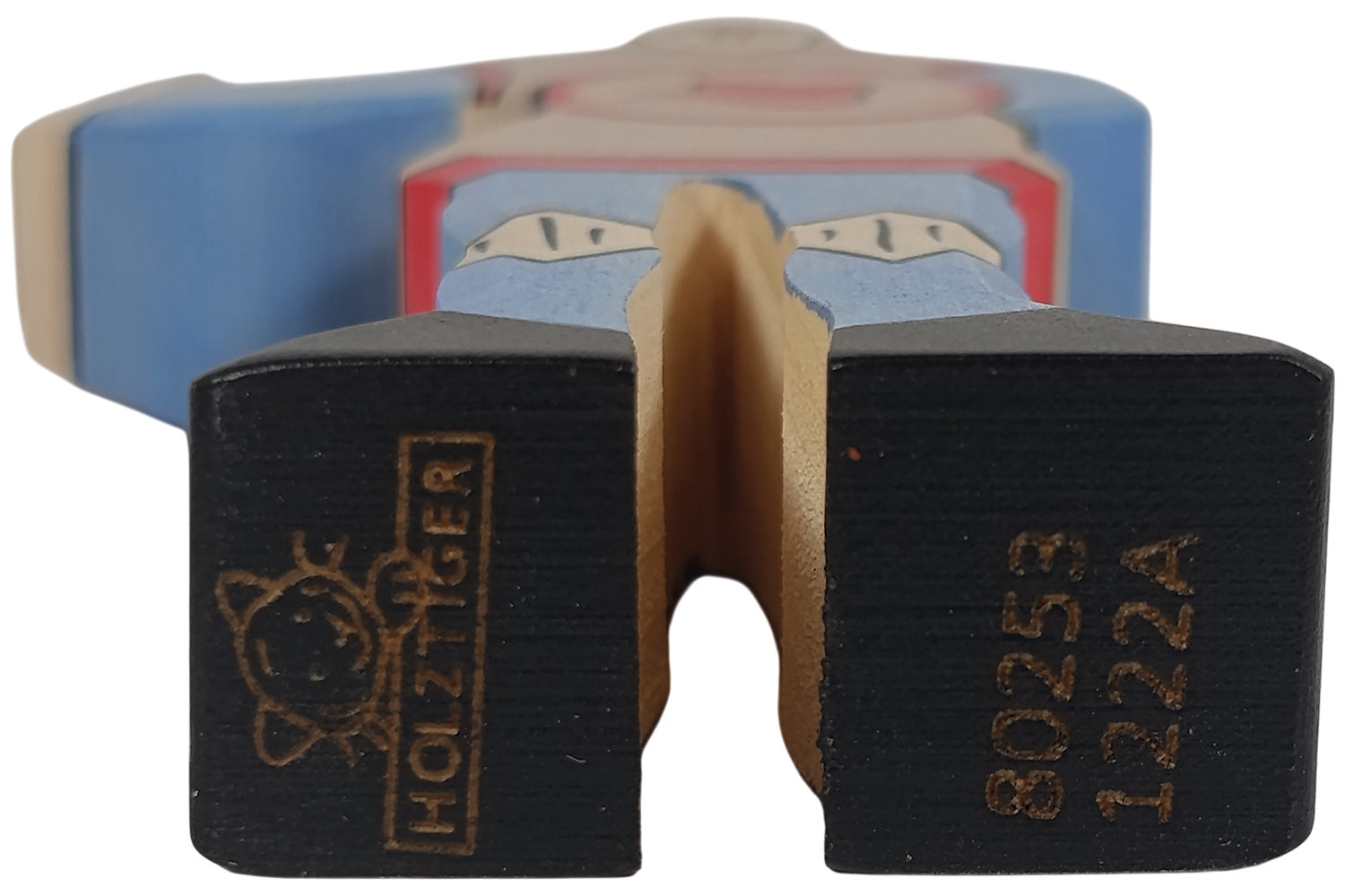 Holztiger Ritter kämpfend blau