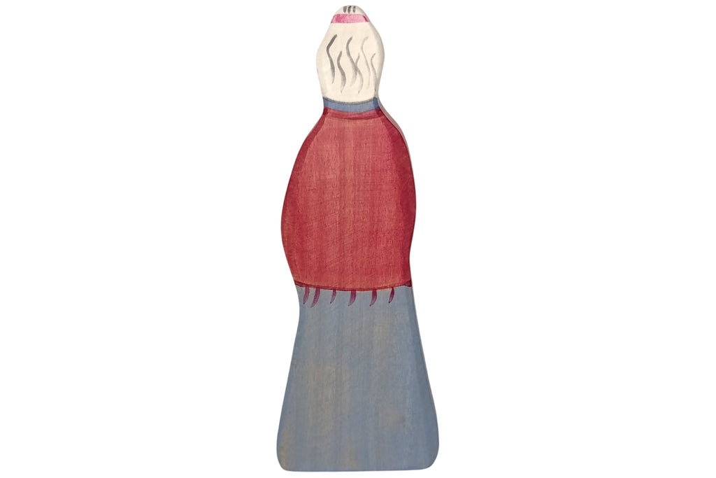 Holztiger Figur Großmutter