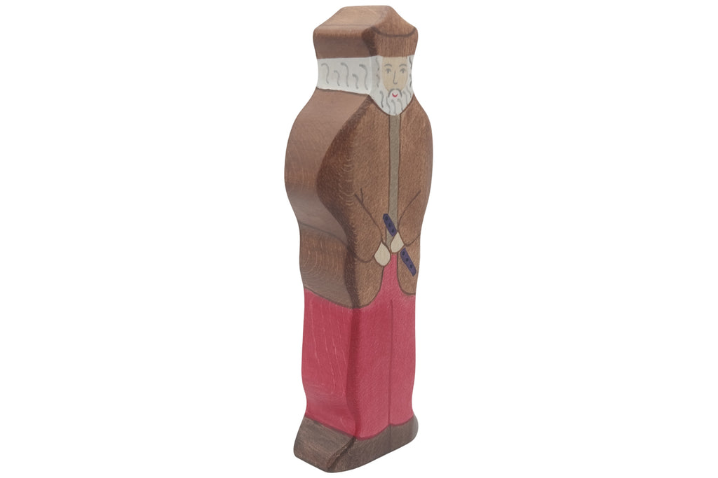 Holztiger Figur Großvater