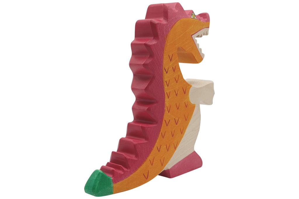 Holztiger Drachen rot