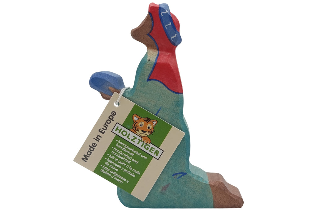 Holztiger Krippenfigur Balthasar