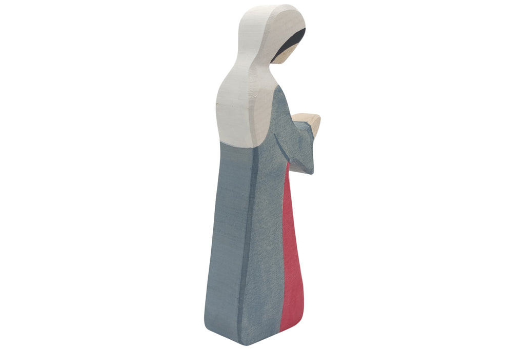 Holztiger Krippenfigur Maria