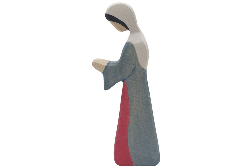 Holztiger Krippenfigur Maria