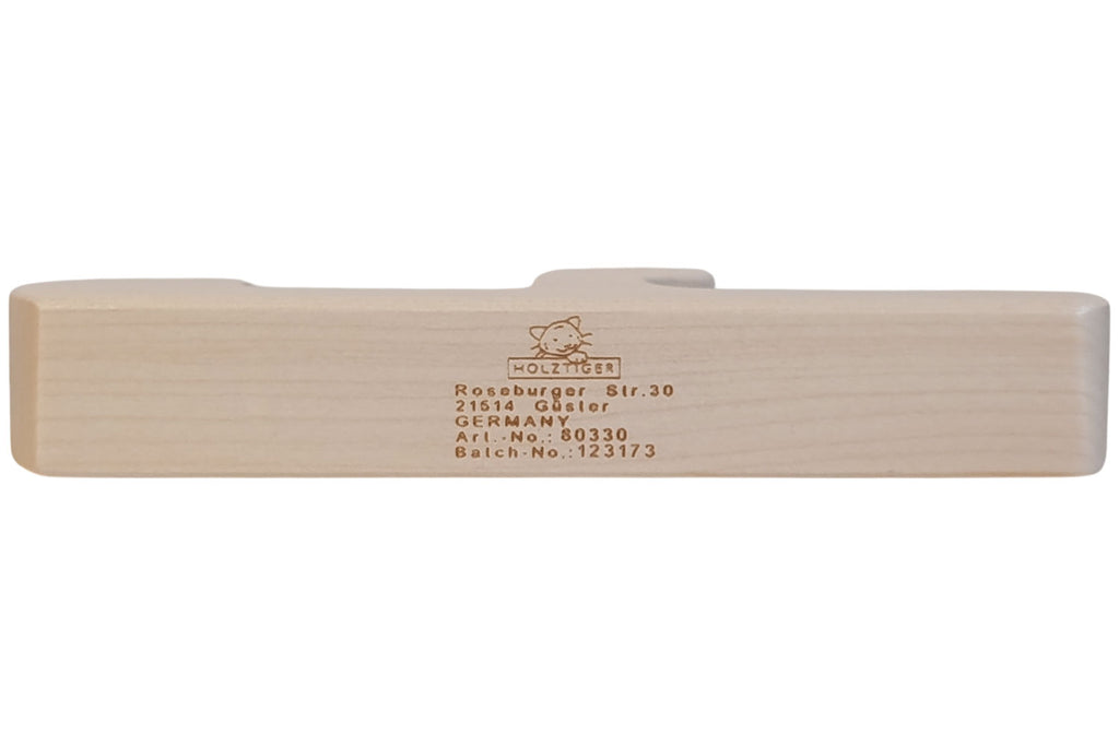 Holztiger Schlitten