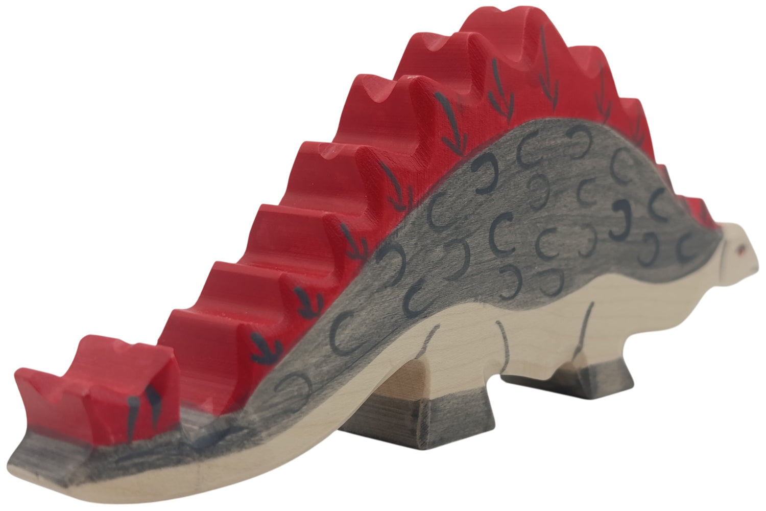 Holztiger Stegosaurus