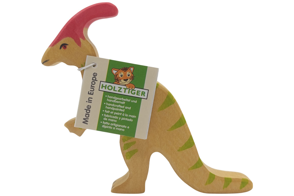 Holztiger Parasaurolophus Dinosaurier