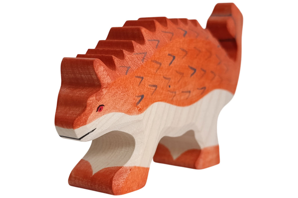 Holztiger Ankylosaurus orange