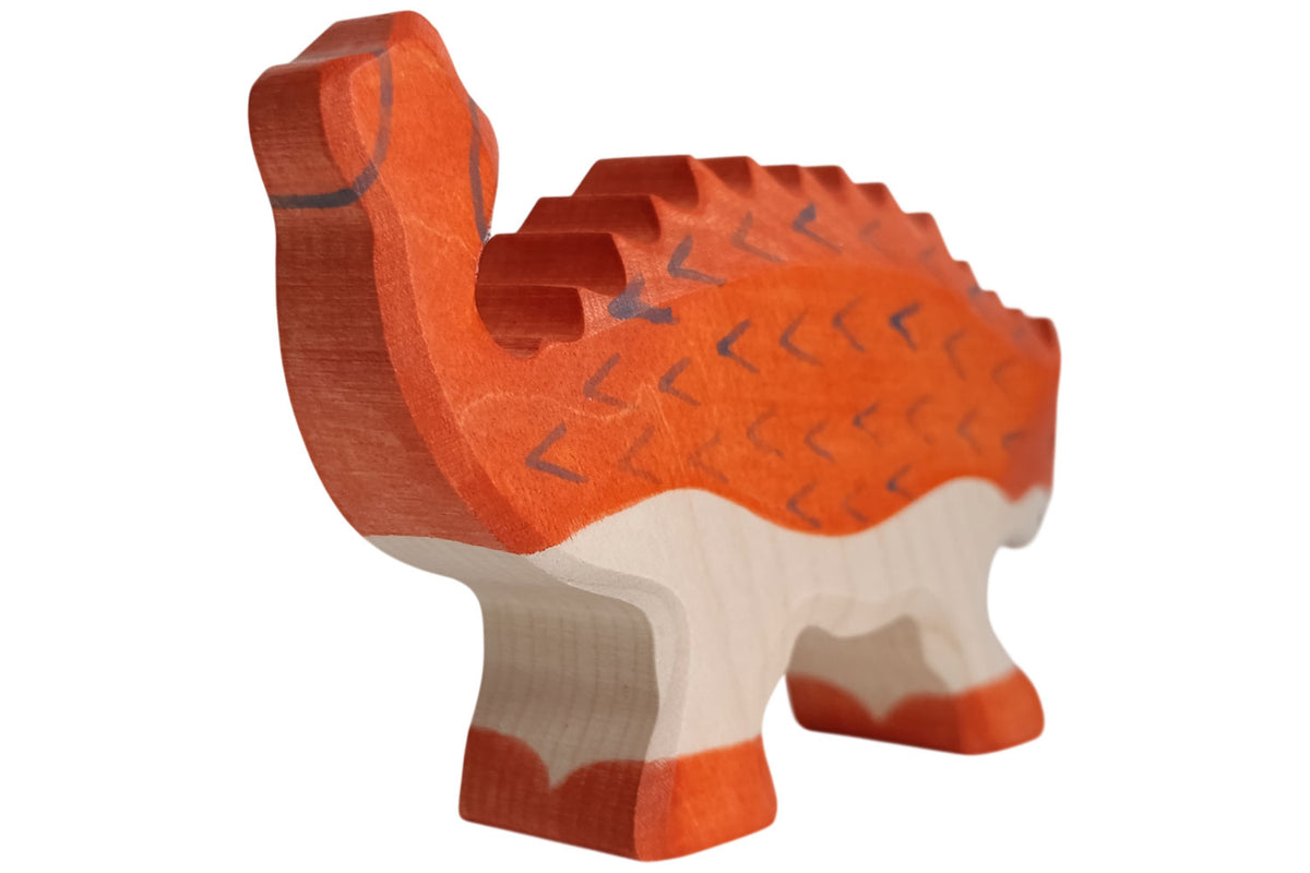 Holztiger Ankylosaurus orange