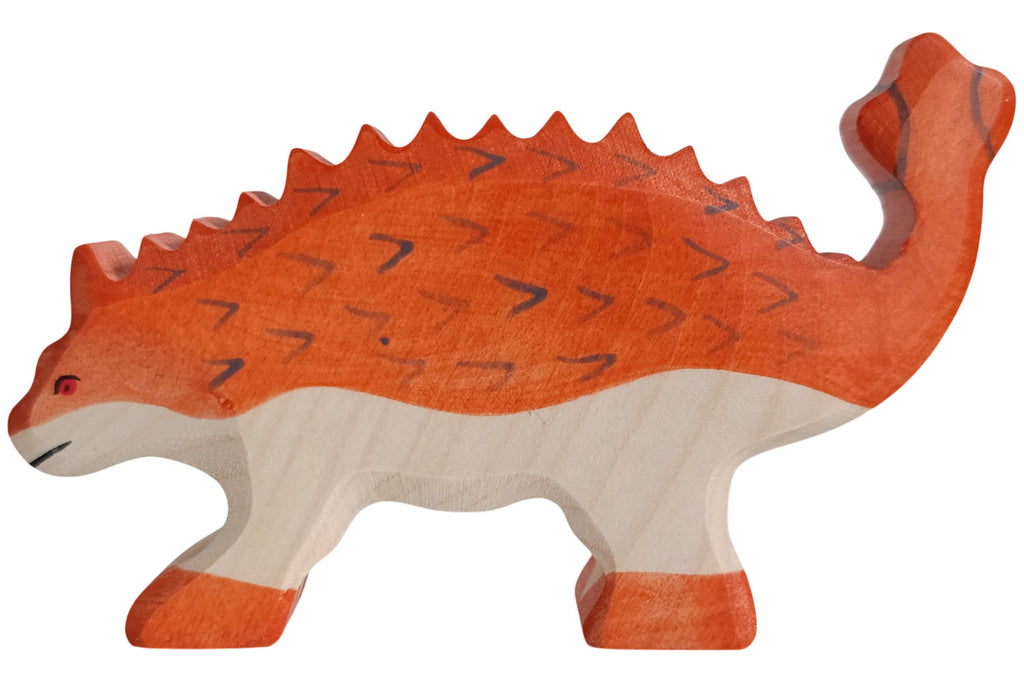 Holztiger Ankylosaurus orange