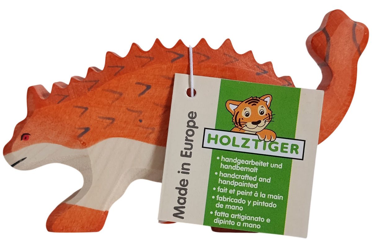Holztiger Ankylosaurus orange