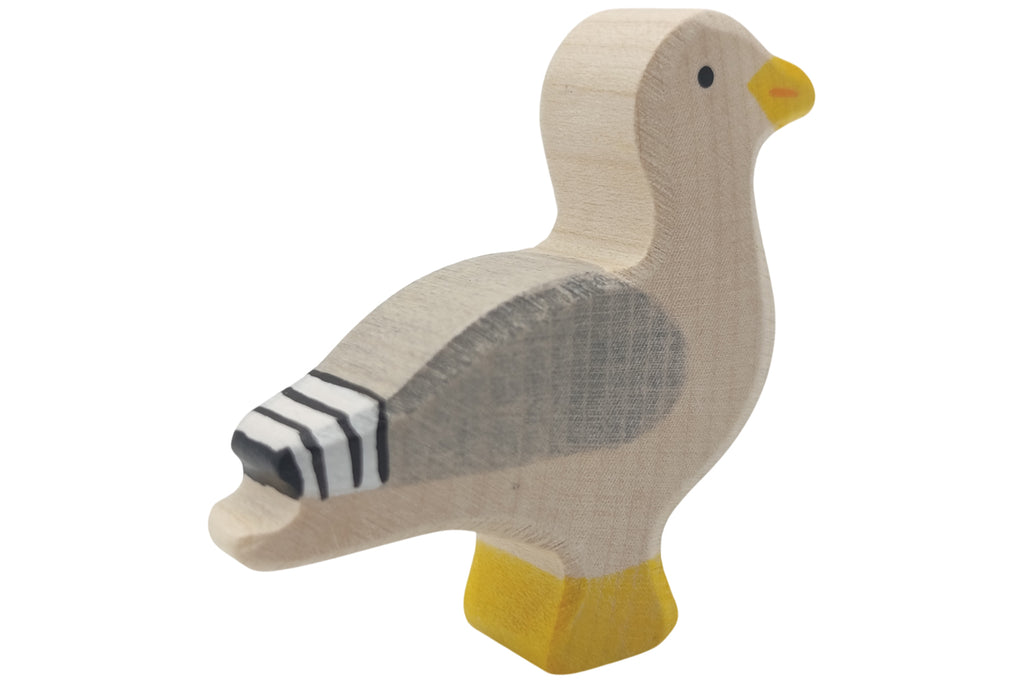 Holztiger Möwe