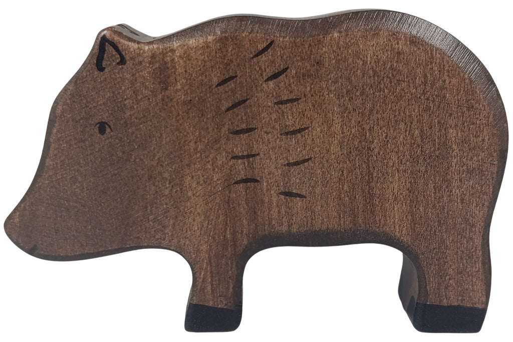 Holztiger Wildschwein Sau
