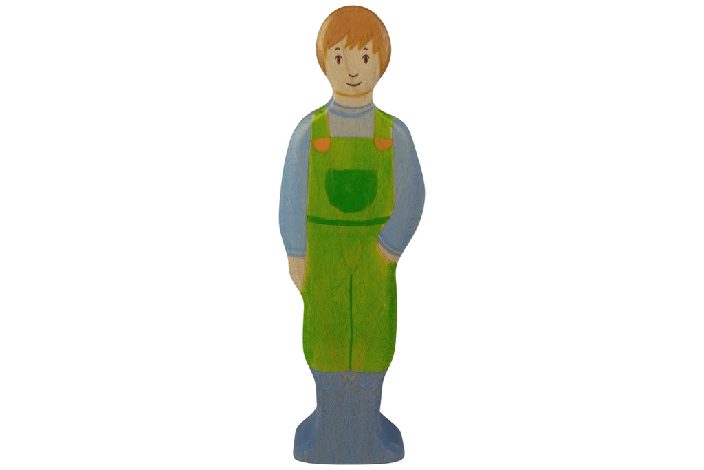 Holztiger Figur Bauer
