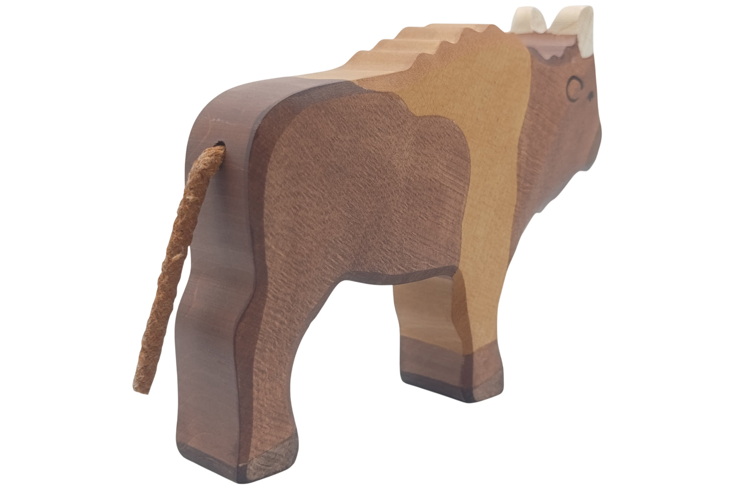 Holztiger Bison