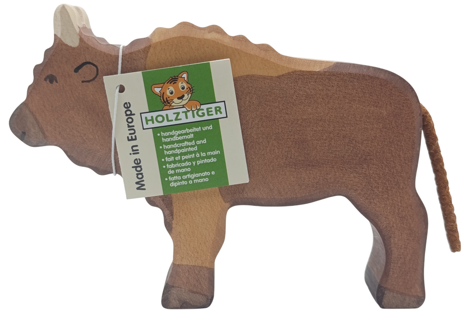 Holztiger Bison