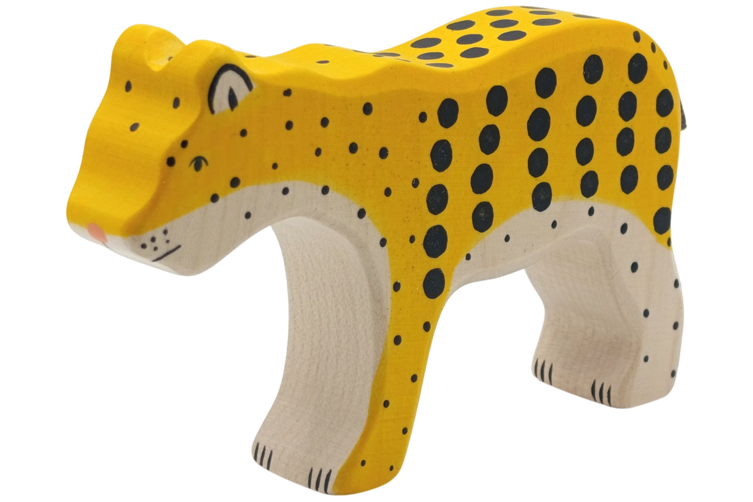 Holztiger Leopard