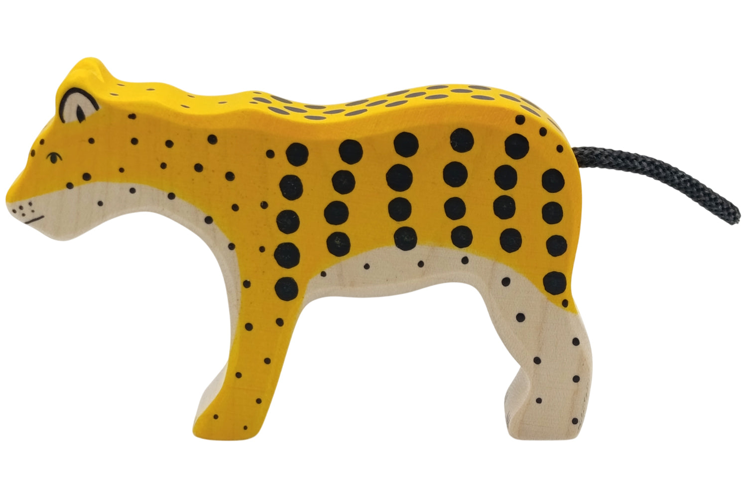 Holztiger Leopard