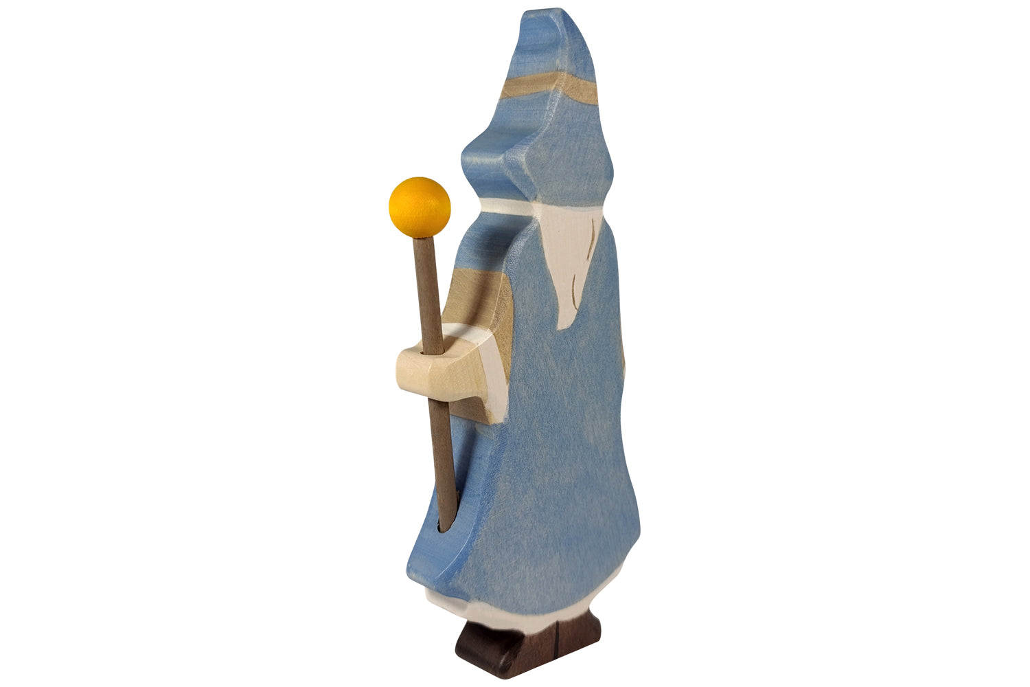 Holztiger Figur Zauberer