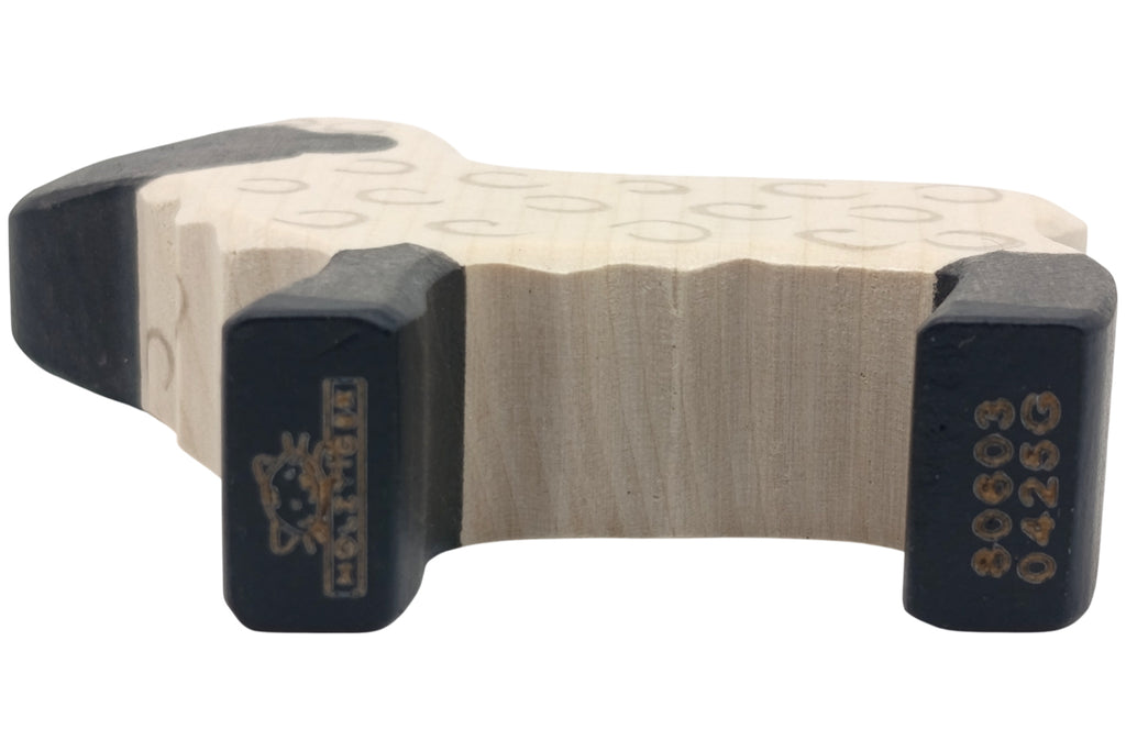Holztiger Schwarzkopfschaf Lamm
