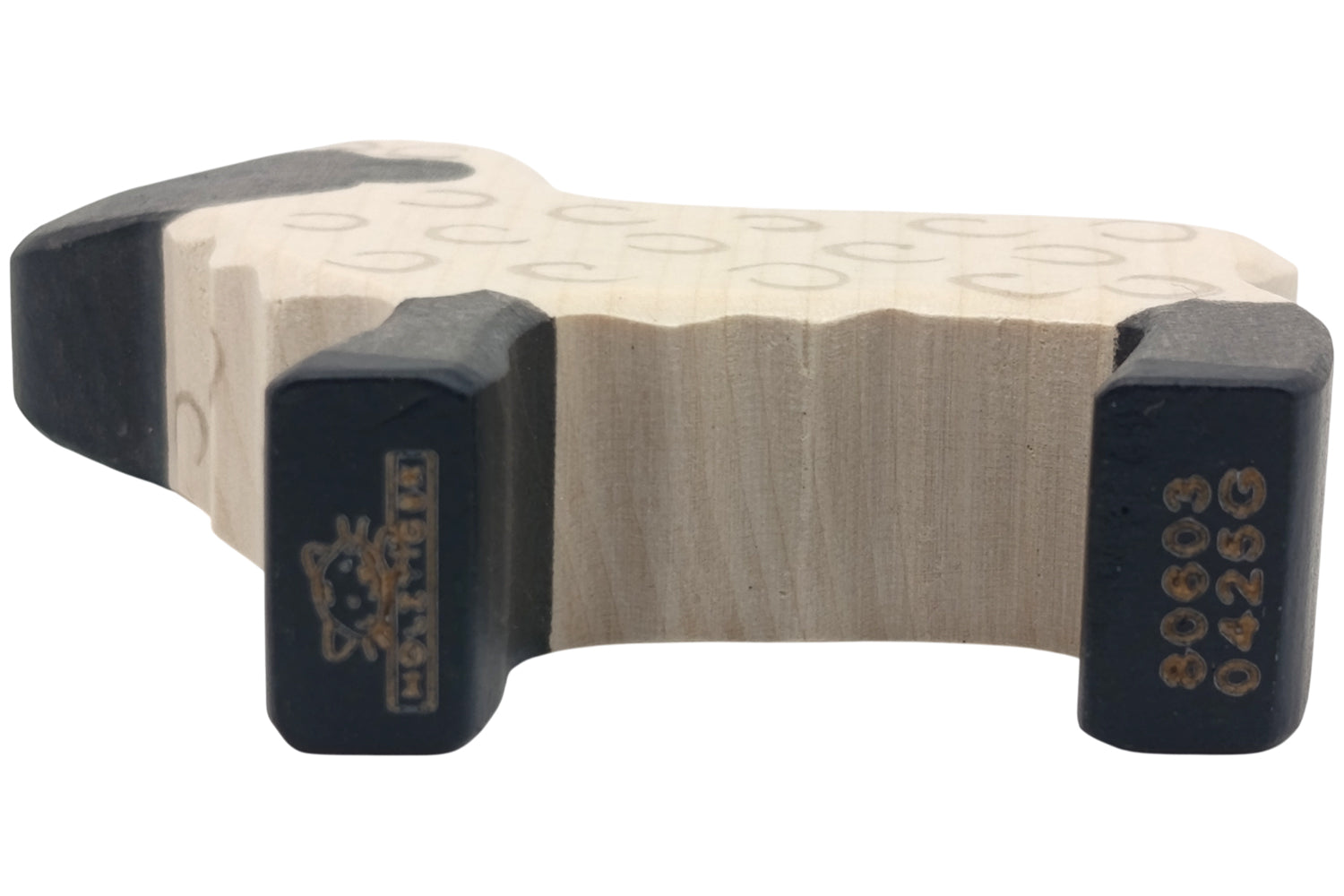 Holztiger Schwarzkopfschaf Lamm