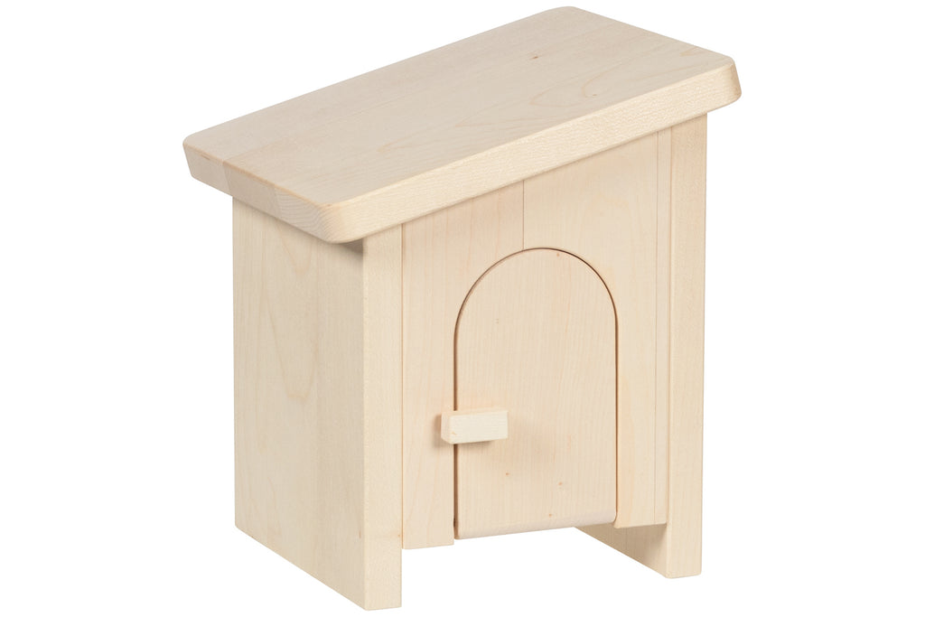 Holztiger Stall klein vormontiert
